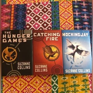 The Hunger Games trilogy hardcover